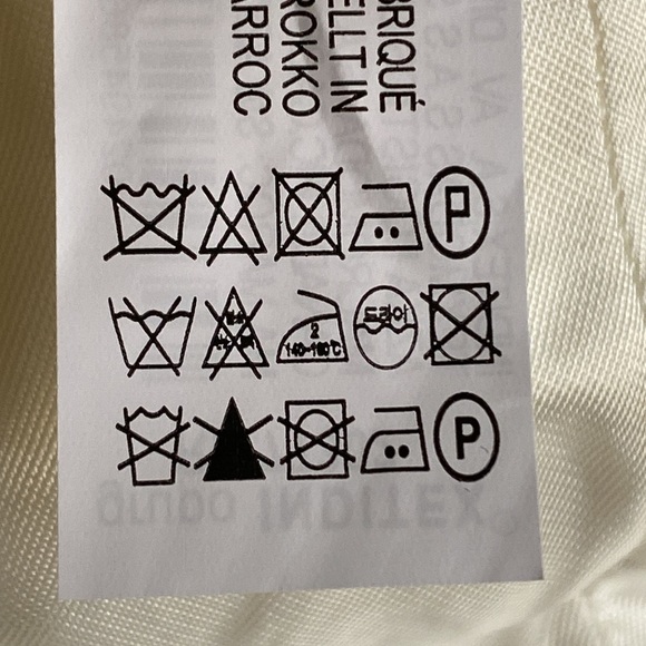 NWT. Zara Oyster White Linen Blend Blazer. Size S. - Picture 11 of 11